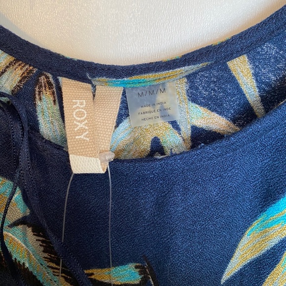 New Roxy Tropical Pattern size Medium Dress - Picture 3 of 3